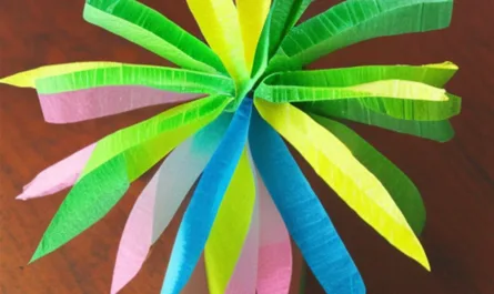 Jak zrobić palmę wielkanocną z papieru krepowego
